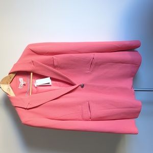 Philosophy NWT salmon, waffle weave blazer